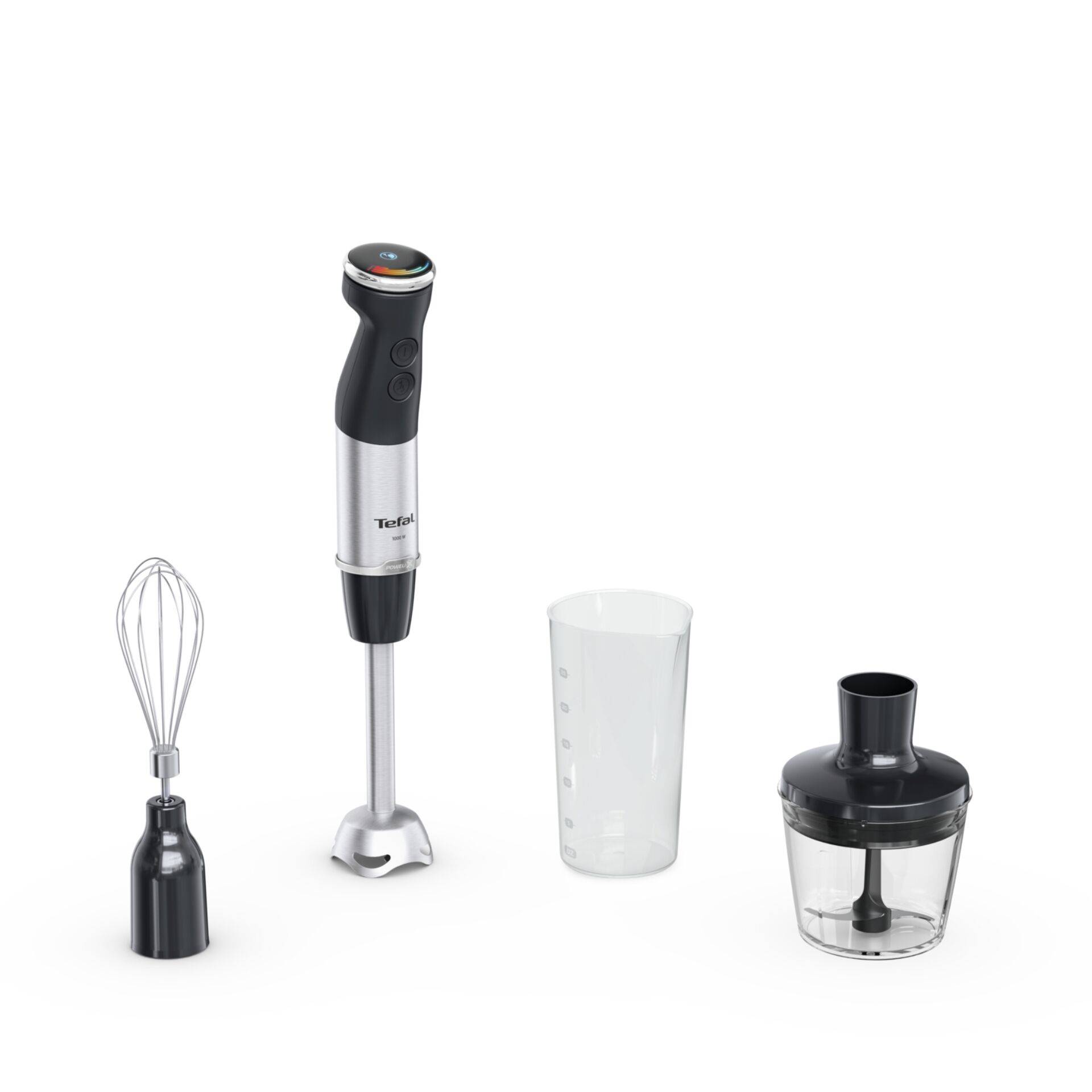 Tefal HB 673830 Quickchef+ 3-in-1 staafmixer zwart-0