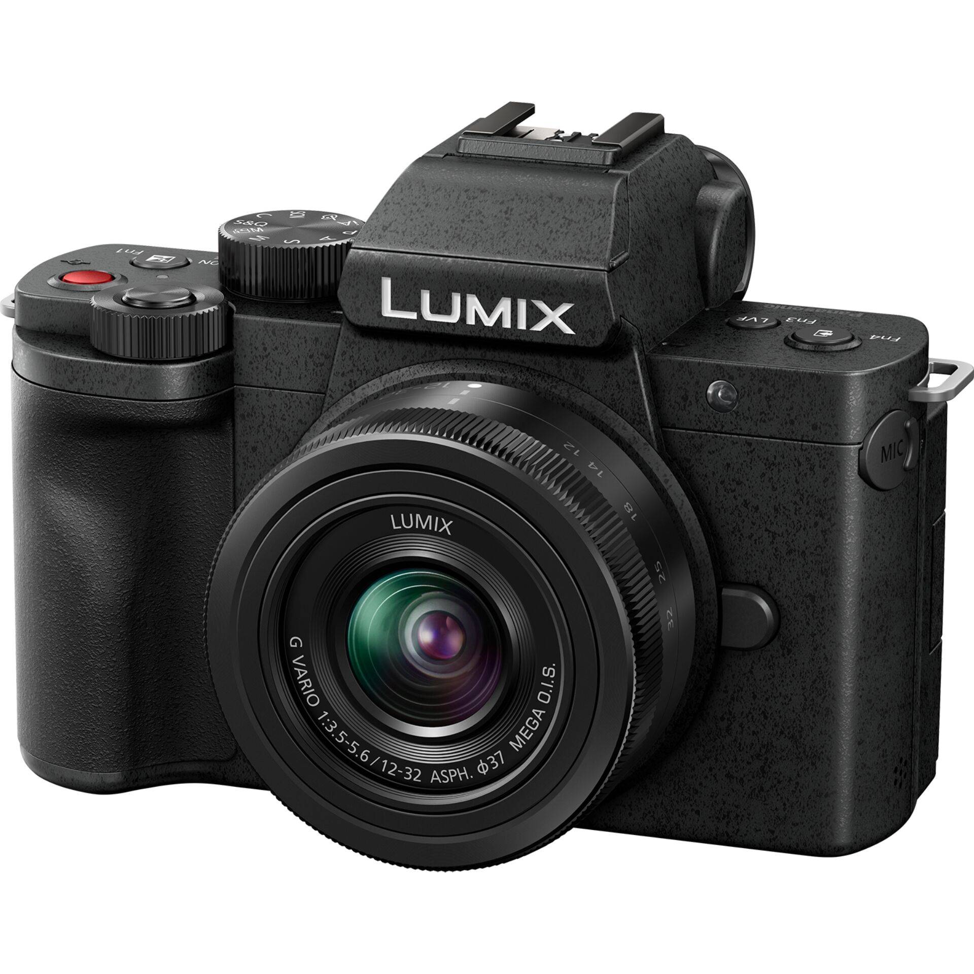 Panasonic Lumix DC-G100D zwart + H-FS 12-32-0