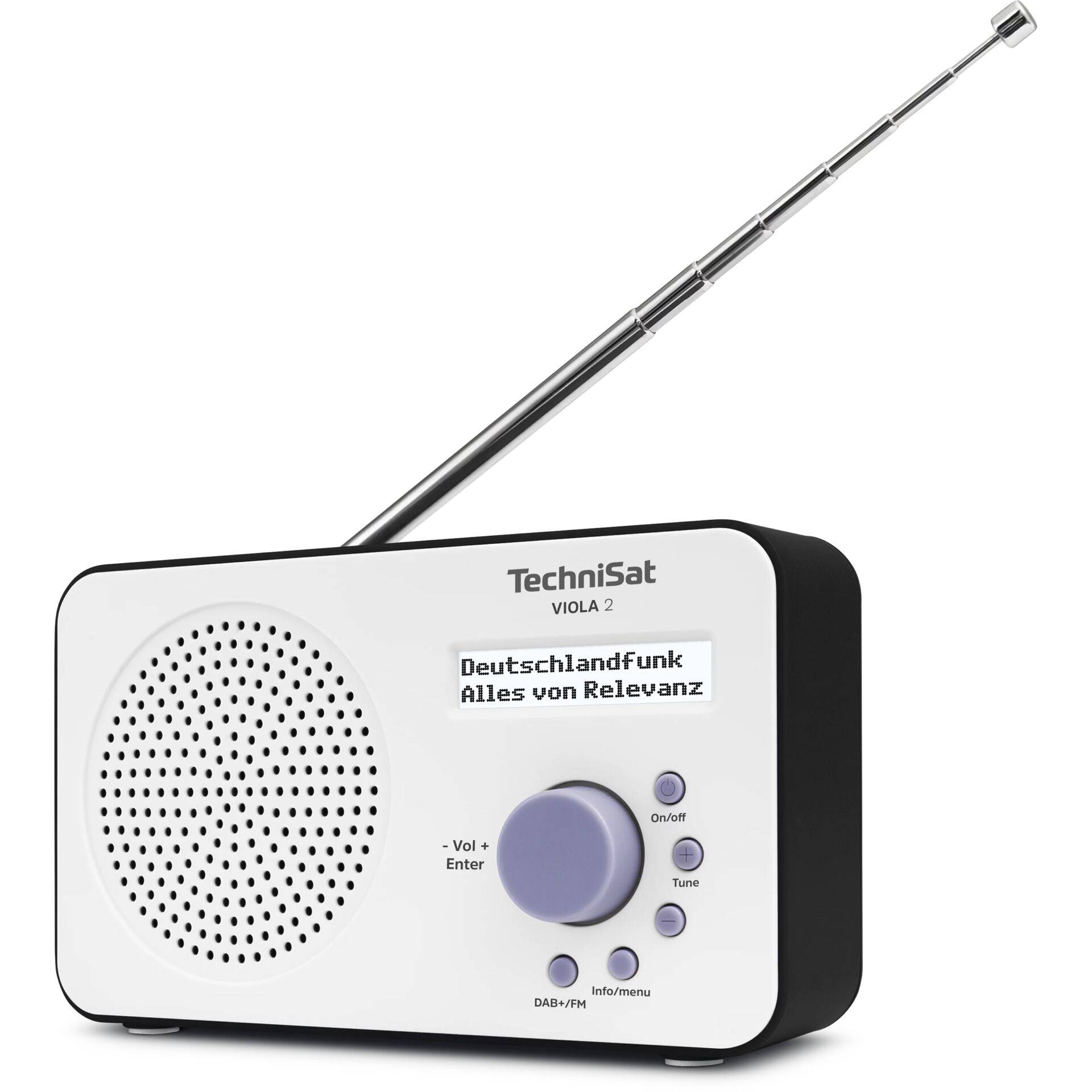 Technisat VIOLA 2 white / black-1