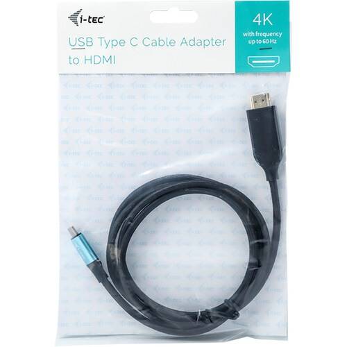 i-tec 2 m HDMI/USB-C A/V-kabel voor Audio-/Video-apparaat, computer, Monitor - 1 - Tweede eind: 1 x HDMI Digital Audio/V-1