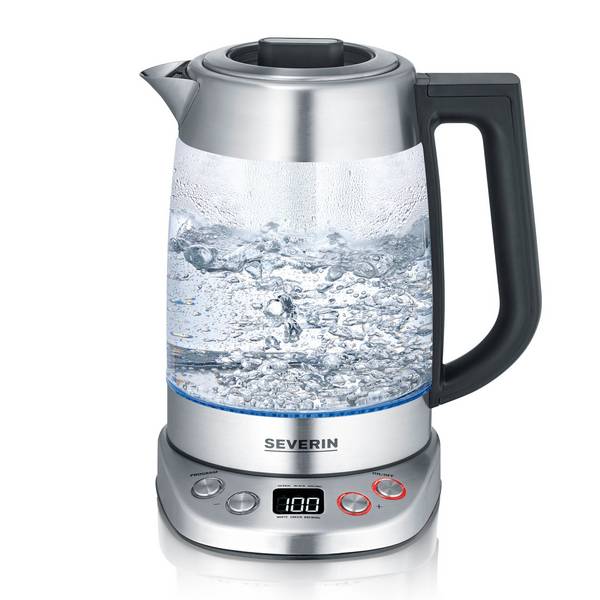 Severin WK 3480 Glazen thee-/waterketel Deluxe