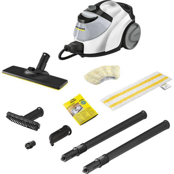 Kärcher SC 5 EasyFix IRON PLUG cilinderstoomreiniger 1,5 L 2250 W Zwart, Wit