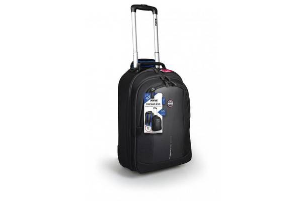 Port Designs CHICAGO EVO notebooktas 39,6 cm (15,6") Trolleykoffer Zwart