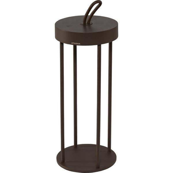 Century LED-tafellamp ATHENA cortenstaal 3W 3000K dimbaar. IP54 Kleur