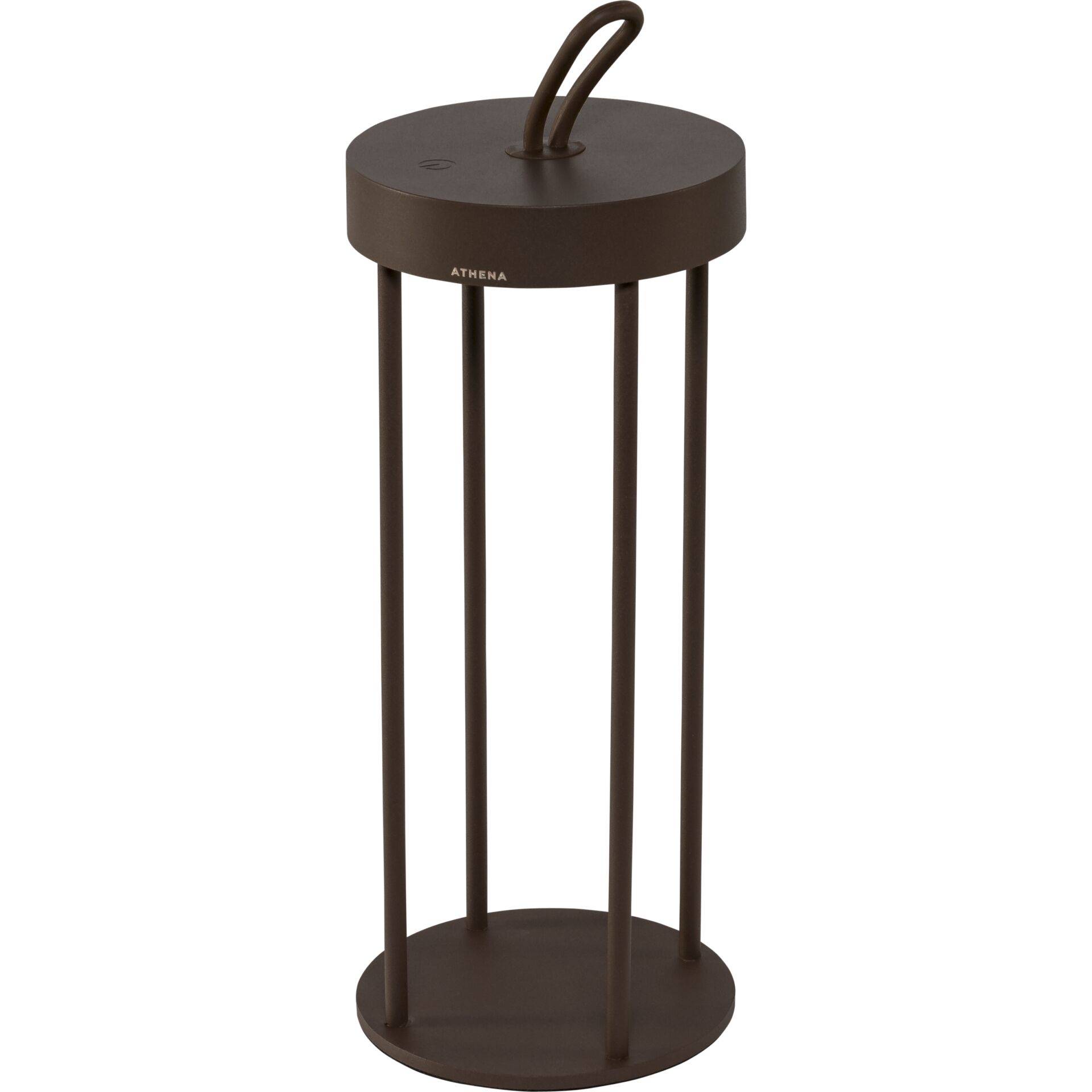 Century LED-tafellamp ATHENA cortenstaal 3W 3000K dimbaar. IP54 Kleur-0