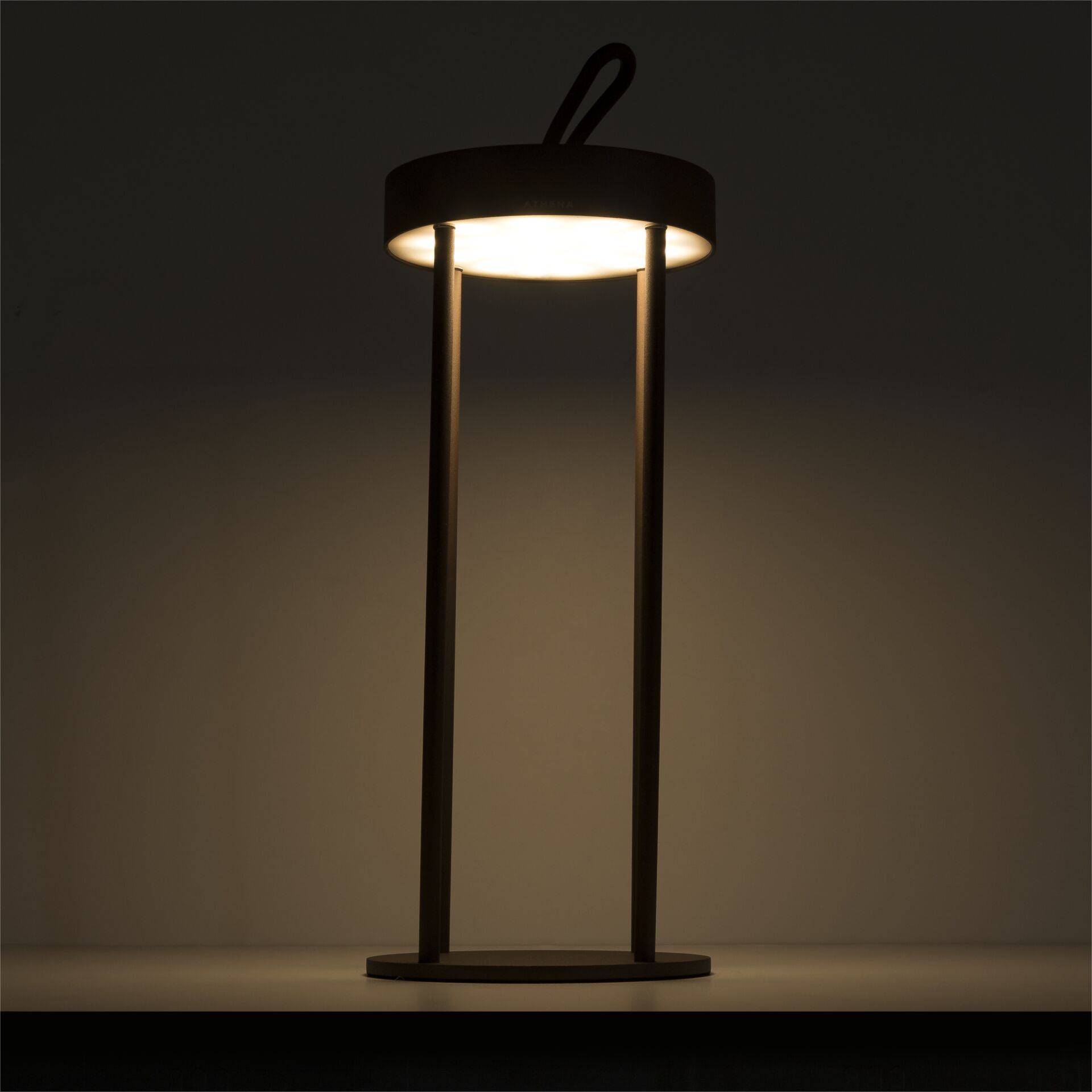 Century LED-tafellamp ATHENA cortenstaal 3W 3000K dimbaar. IP54 Kleur-1