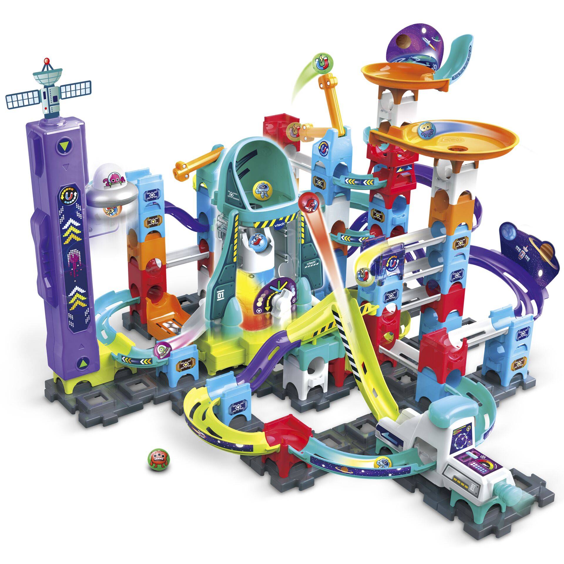 VTech Marble Rush - Space Magnetic Set XL 300 E-0