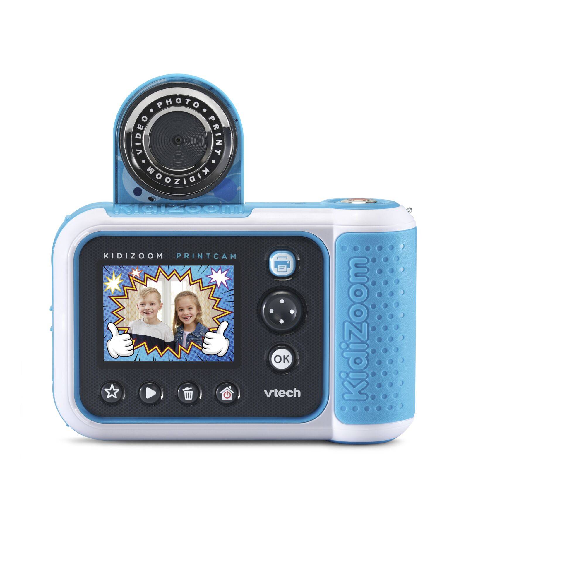 VTech Kidizoom Print Cam blauw-1