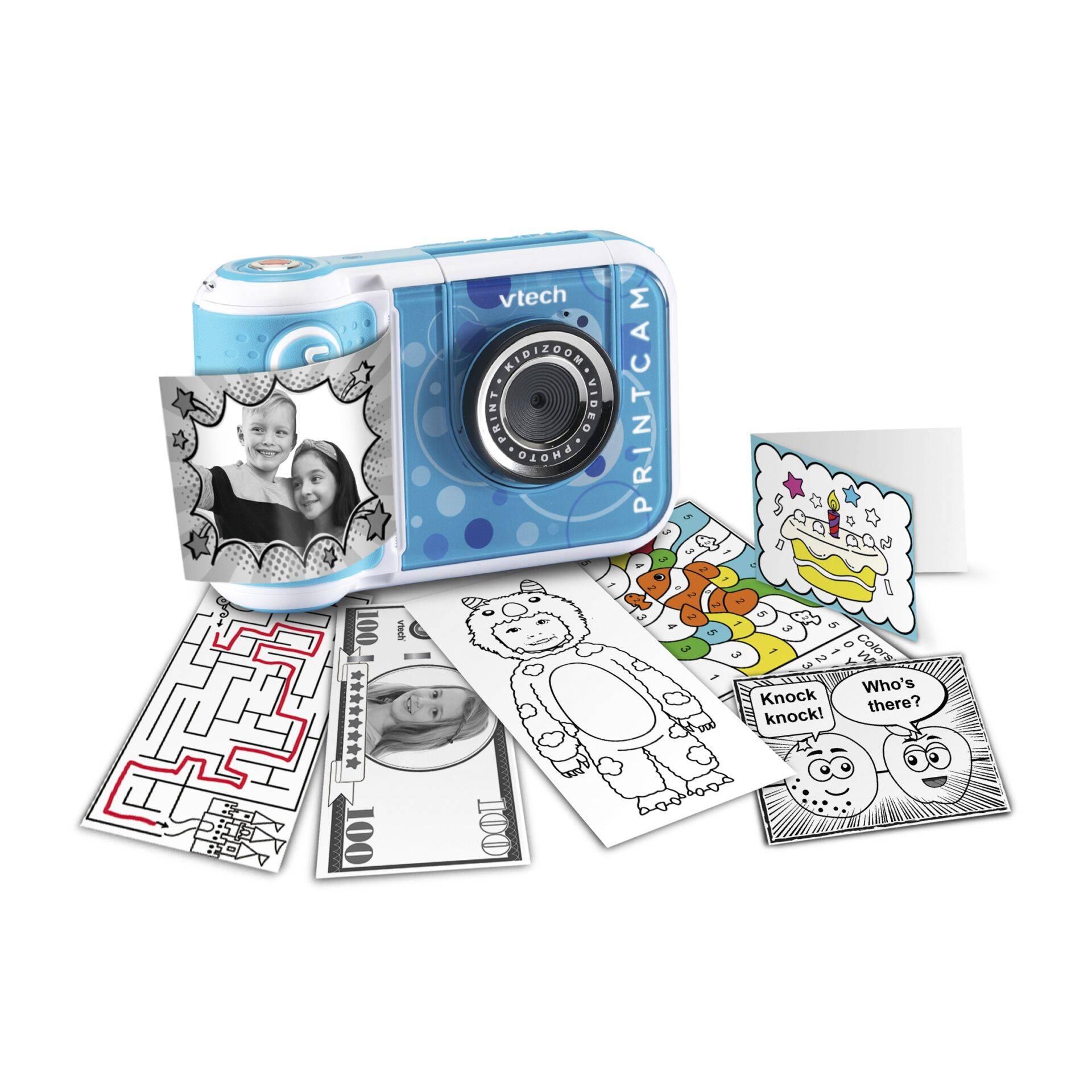 VTech Kidizoom Print Cam blauw-2