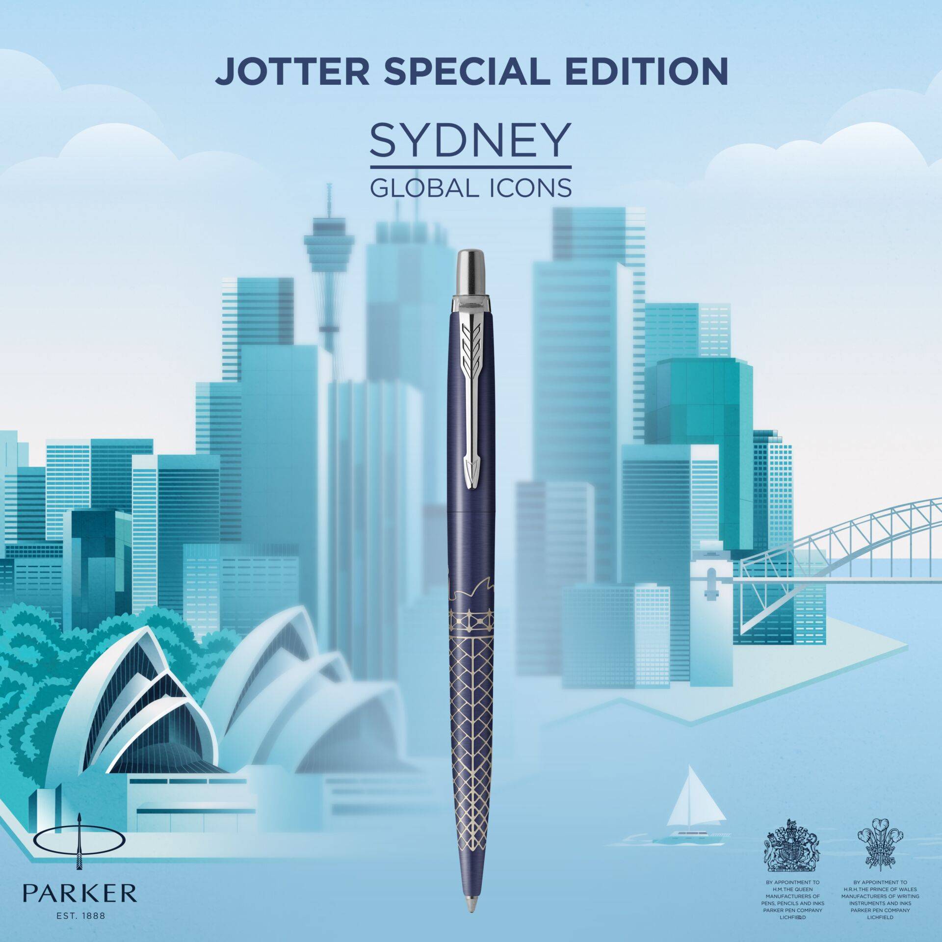 Parker Jotter SE Sydney balpen M-1