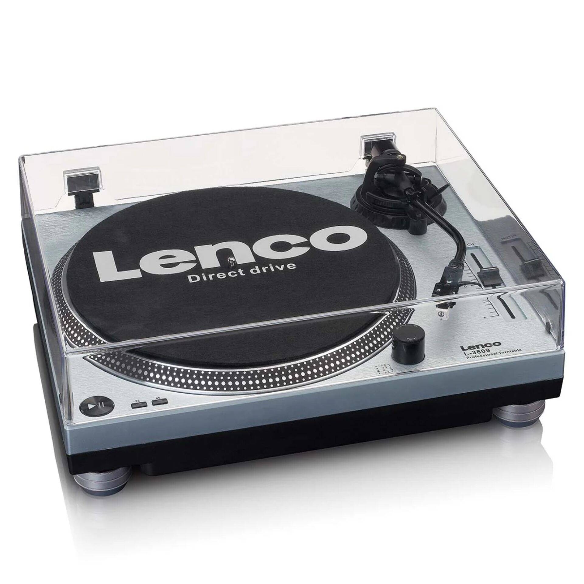 Lenco L-3809ME zilver-1