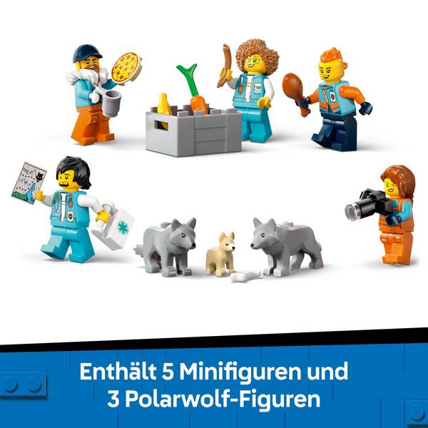 LEGO City 60471     laboratorium truck op de Noordpool