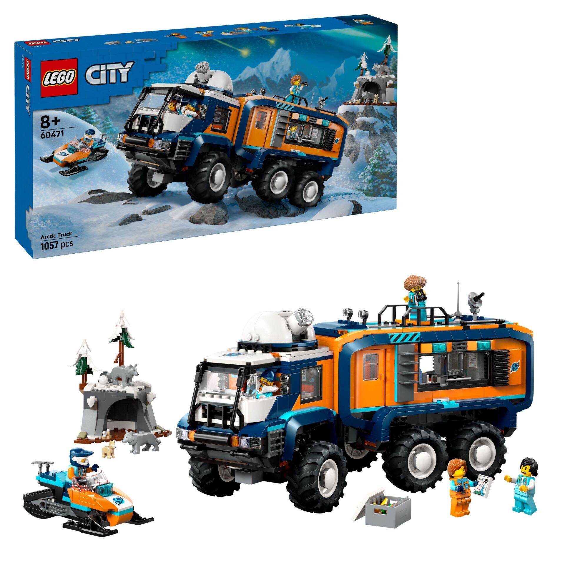 LEGO City 60471 laboratorium truck op de Noordpool-1