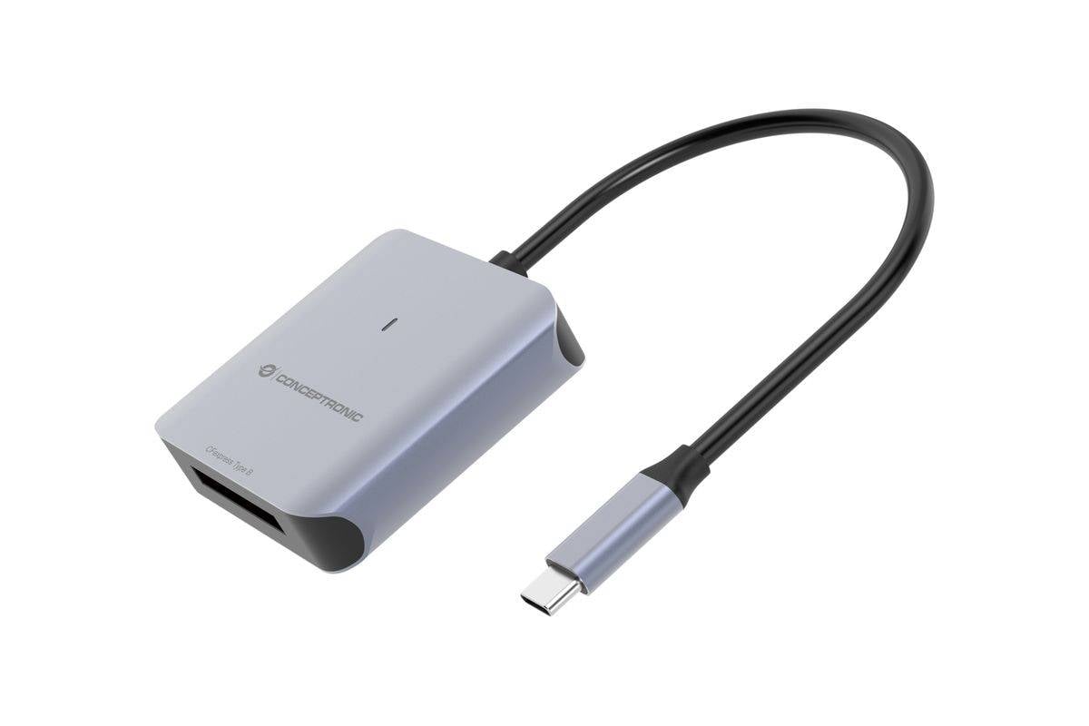 CONCEPTRONIC Kaartlezer USB 3.2 Gen2 Type-B CFEXPRESS 2.0 zwart-0