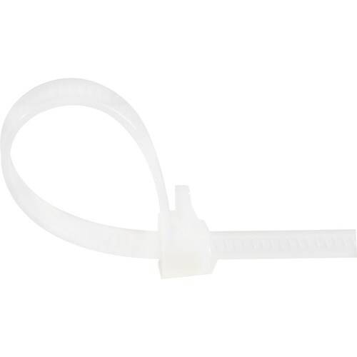 StarTech.com 12 cm Witte Herbruikbare Kabelbinders - 7 mm Breed, 22 kg Treksterkte - Hersluitbare Snelbinders uit Nylon-2