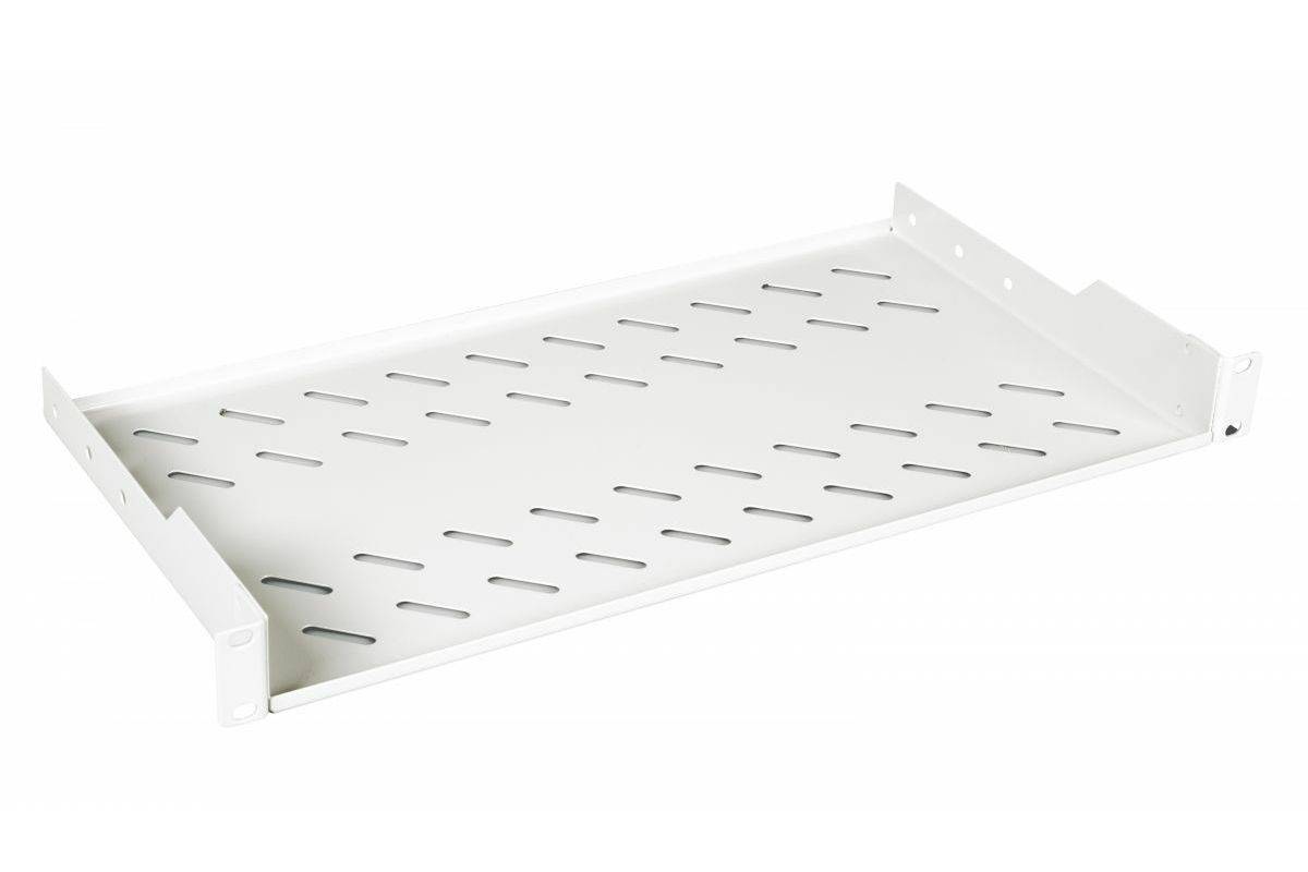 Rust een vaste plank 19" uit voor serverkasten, 1U 40cm formaat-0