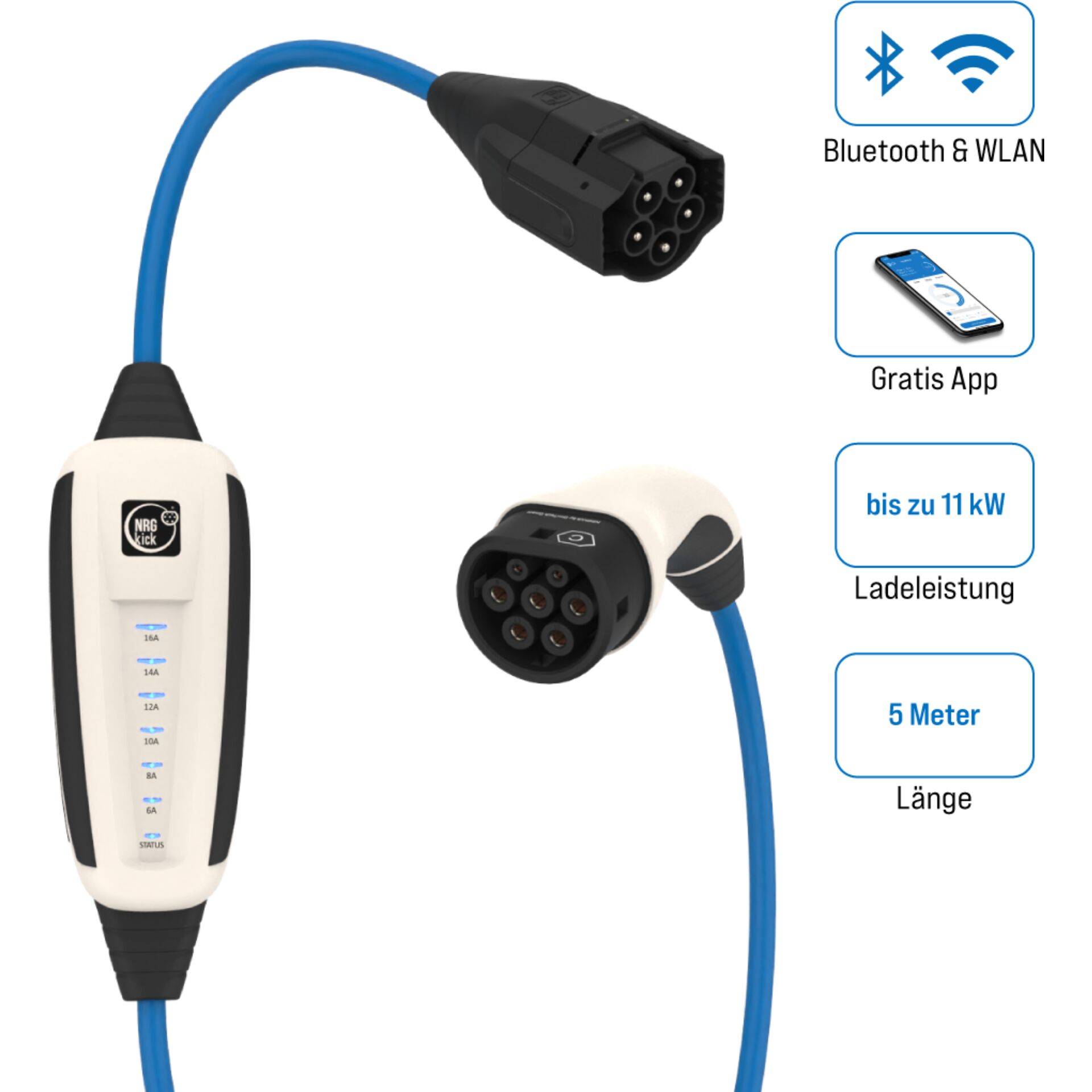NRGkick 16A 5m Pure - 17501000-0