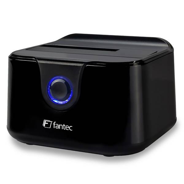 FANTEC USB 3.2 Gen 1A SATA 6G Adapter DOCK SSD HDD zwart