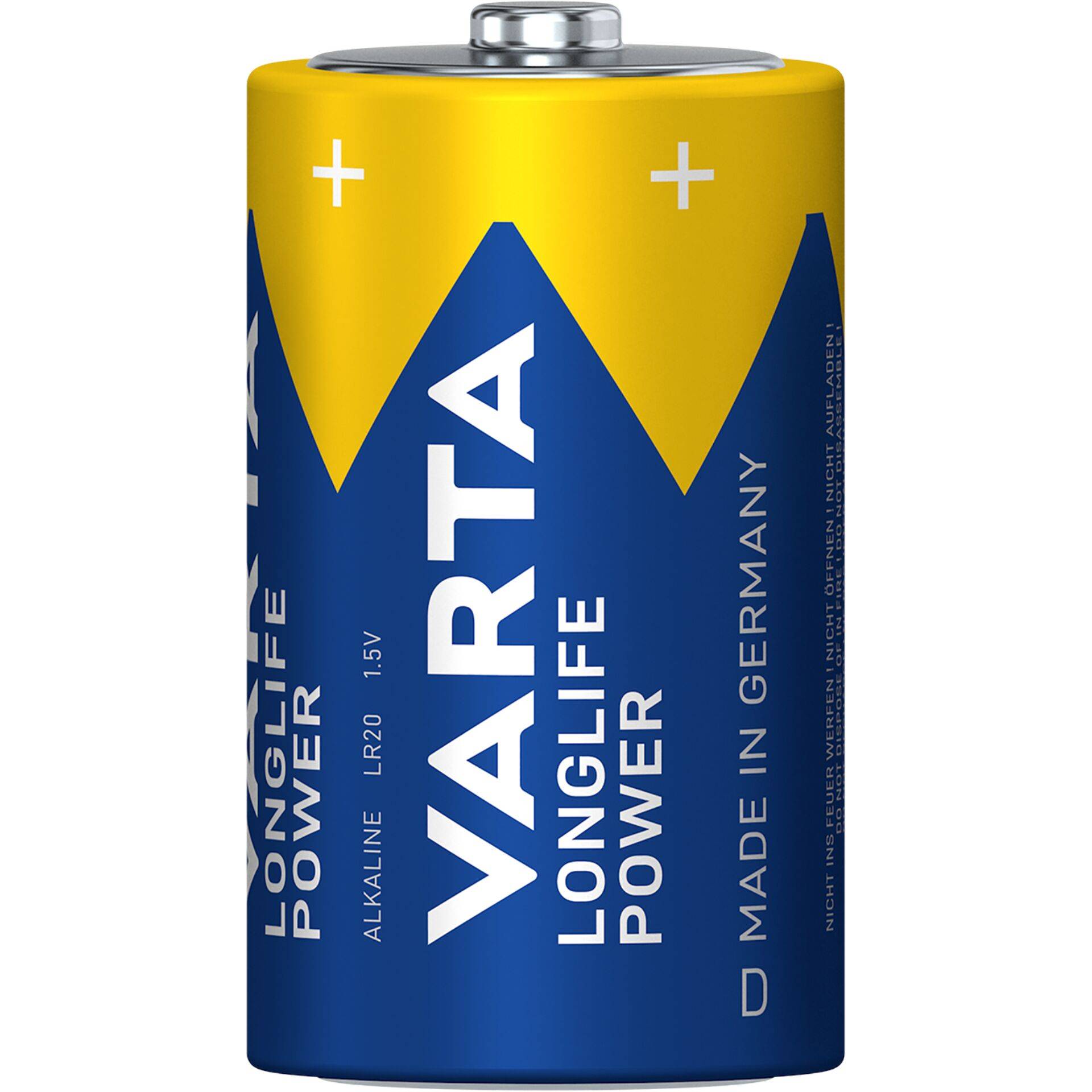 Batterij Varta Longlife Power 2x D-1