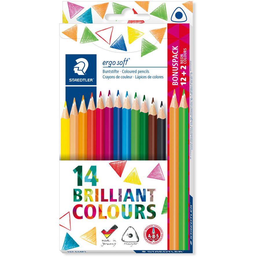 STAEDTLER kleurpotlood ergosoft neon 14ST-0