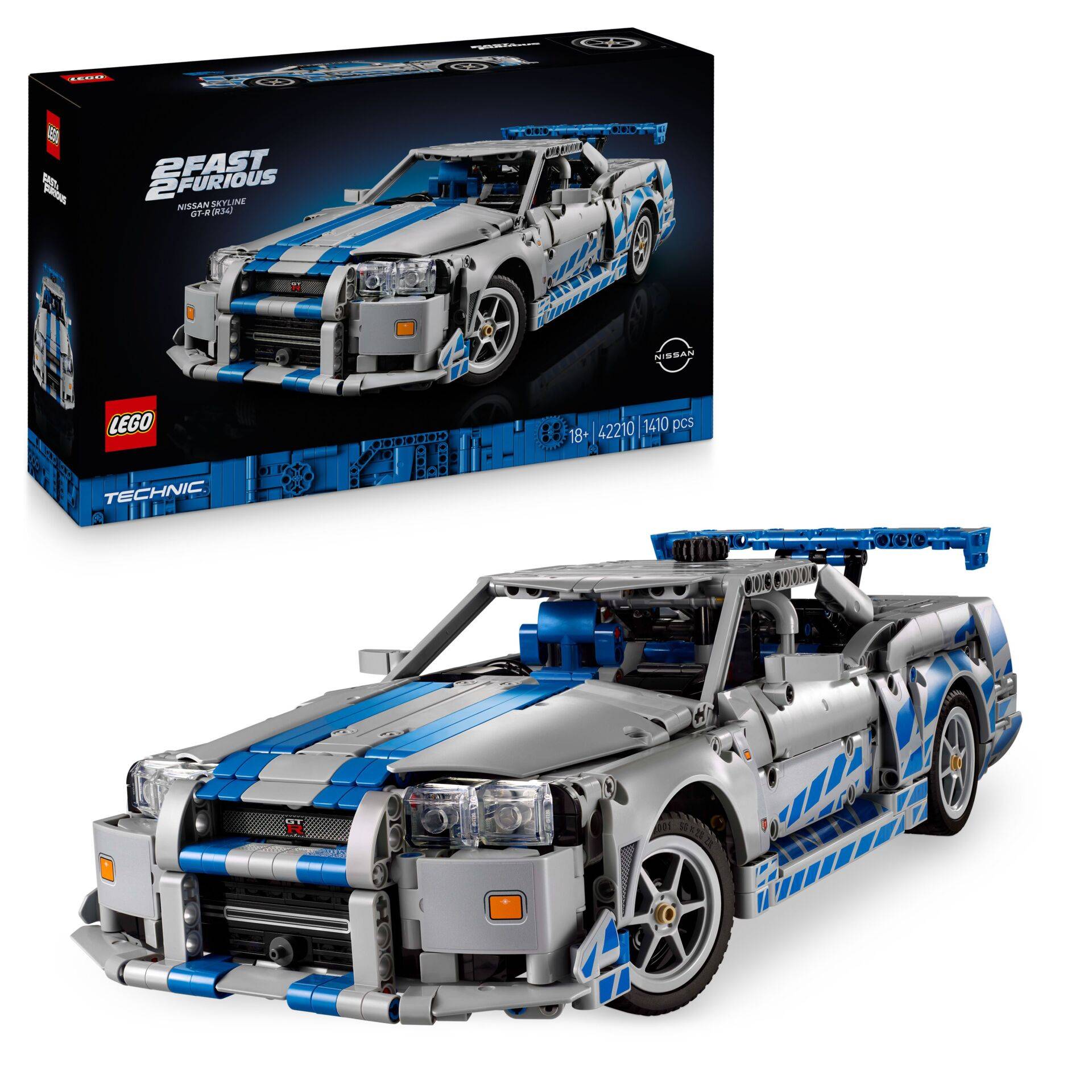 LEGO Technic 42210 2 Fast 2 Furious Nissan Skyline-1