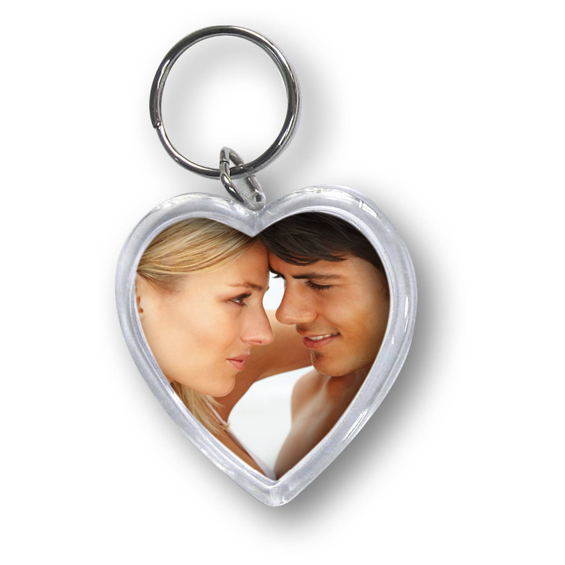 1x24 ZEP Photo Keychain 4x3,8 Heart Shape 7360PD-0