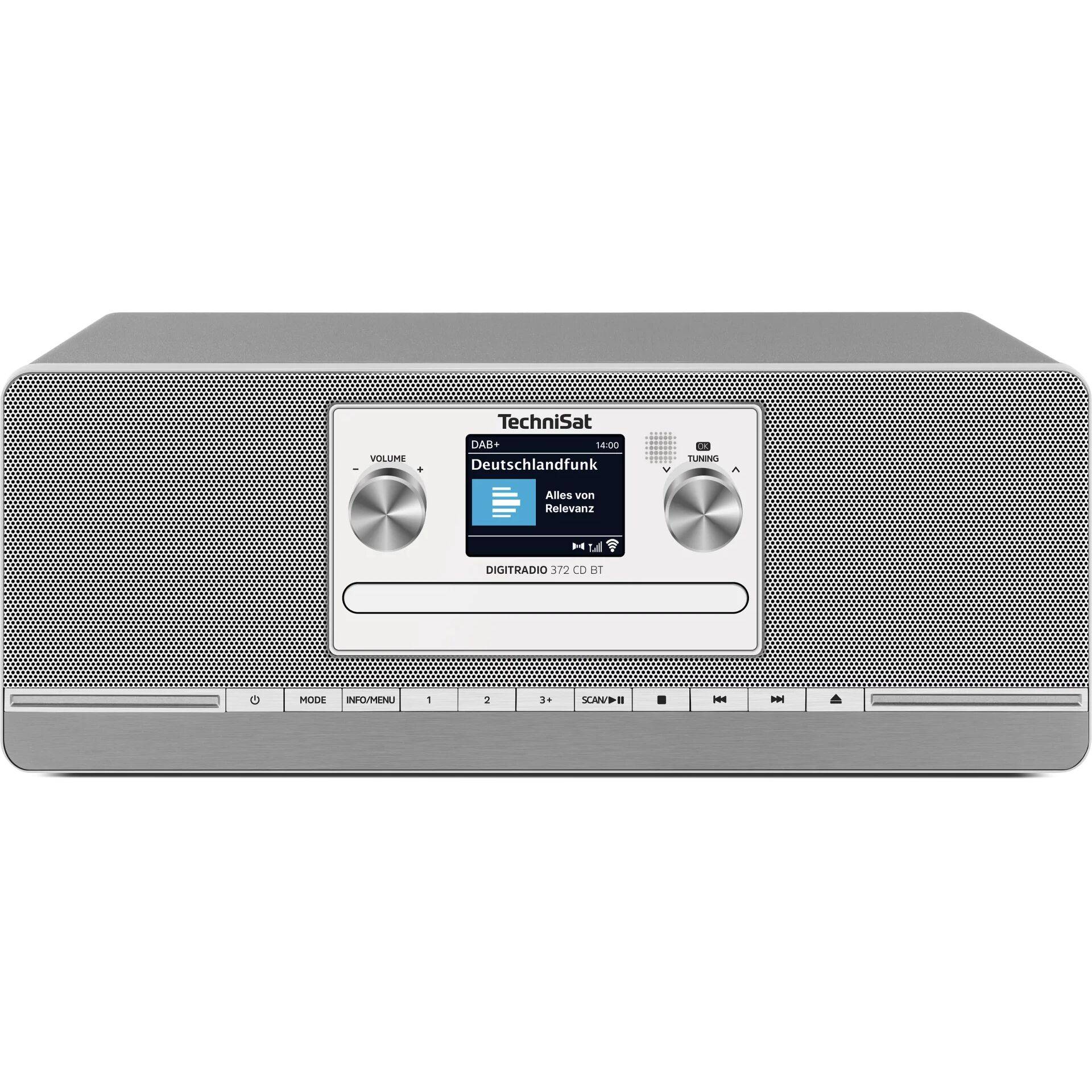 Technsat DigitRadio 372 CD BT silver-0