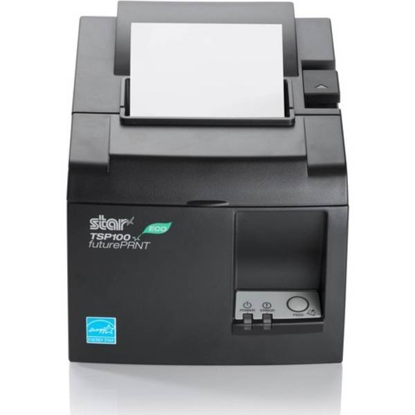 Star Micronics futurePRNT TSP143IIIU GRY E+U Bureaublad Thermisch direct printer - Monochroom - Muurbevestiging - Kwitan