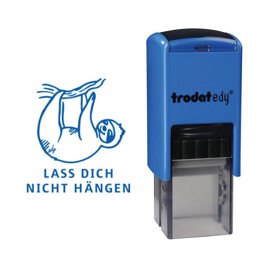 trodat motief stempel Printy blauw "Luiaard" 4922-0