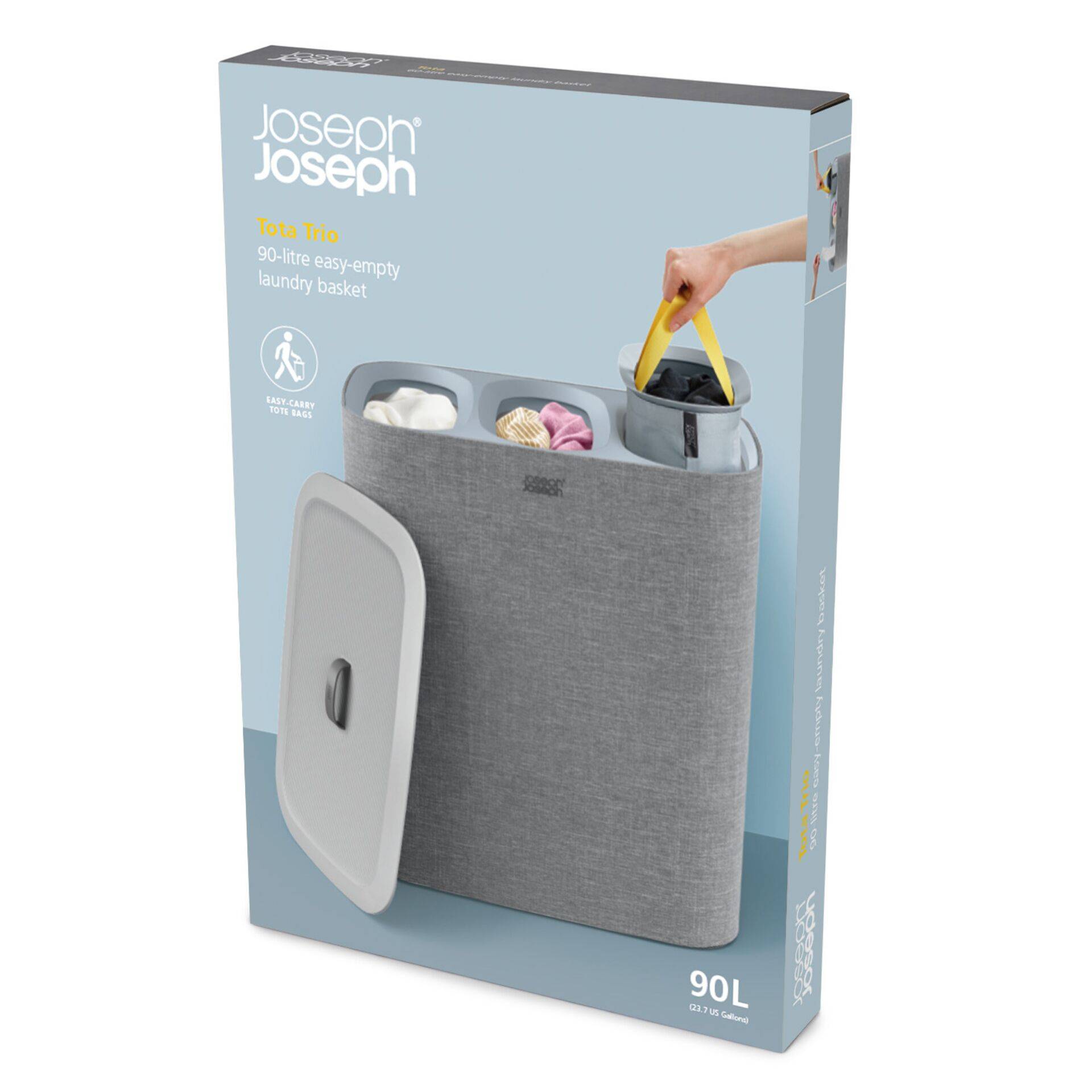 Joseph Joseph Orderly ecru set van 5 kledinghangers-1