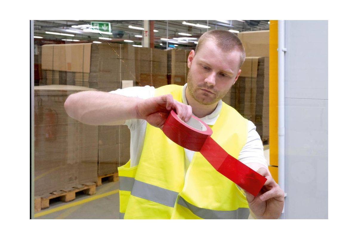 Durable 104403 durable markeringsband DURALINE Rood 33 m (l x b) 33 m x 50 mm-3