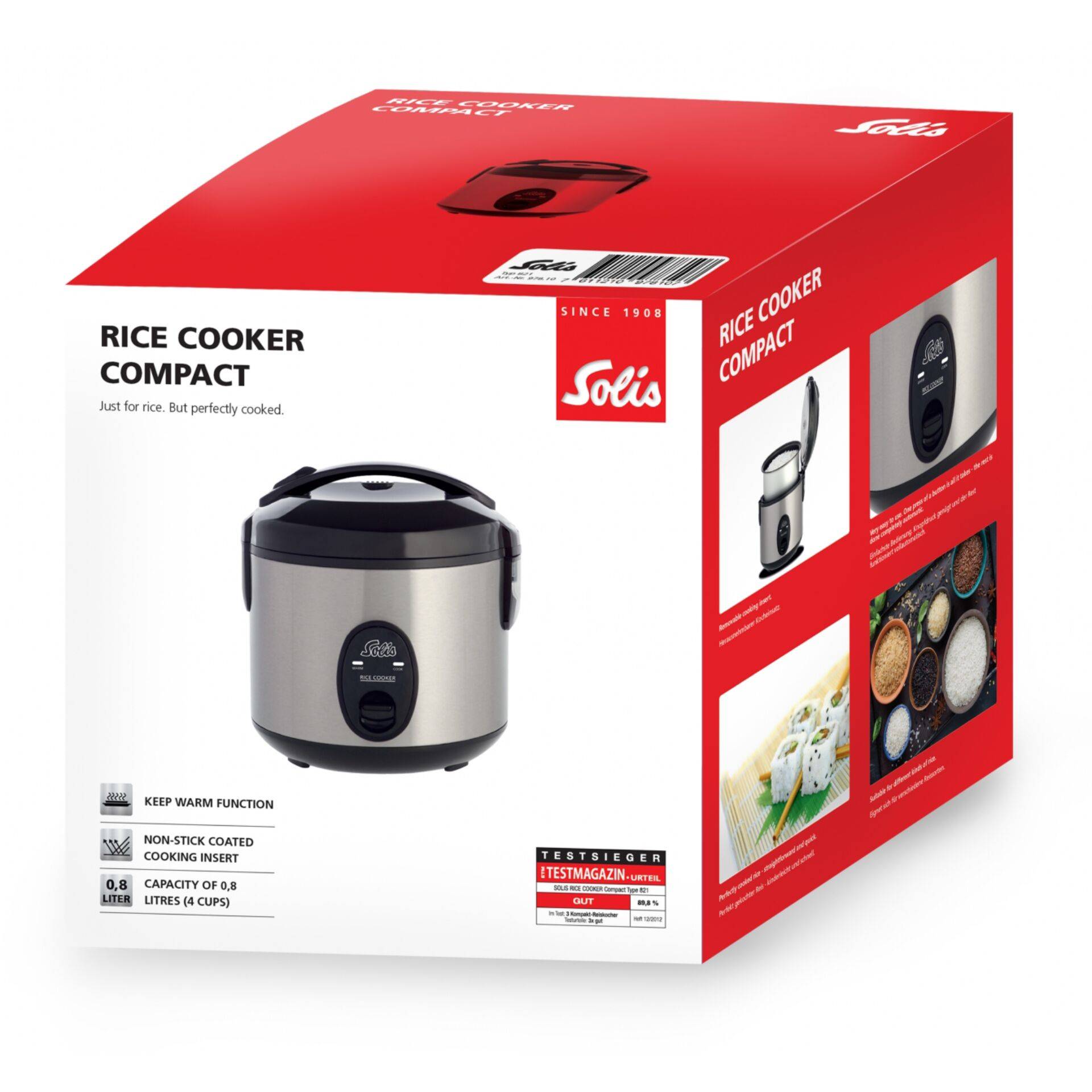 Solis Rice Cooker compact 821-1