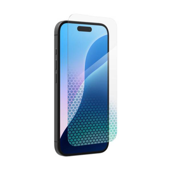 invisibleSHIELD Glass XTR4 Gehard glas Schermbescherming voor Apple iPhone 16 - Voor OLED iPhone 16 - Antimicrobieel - B