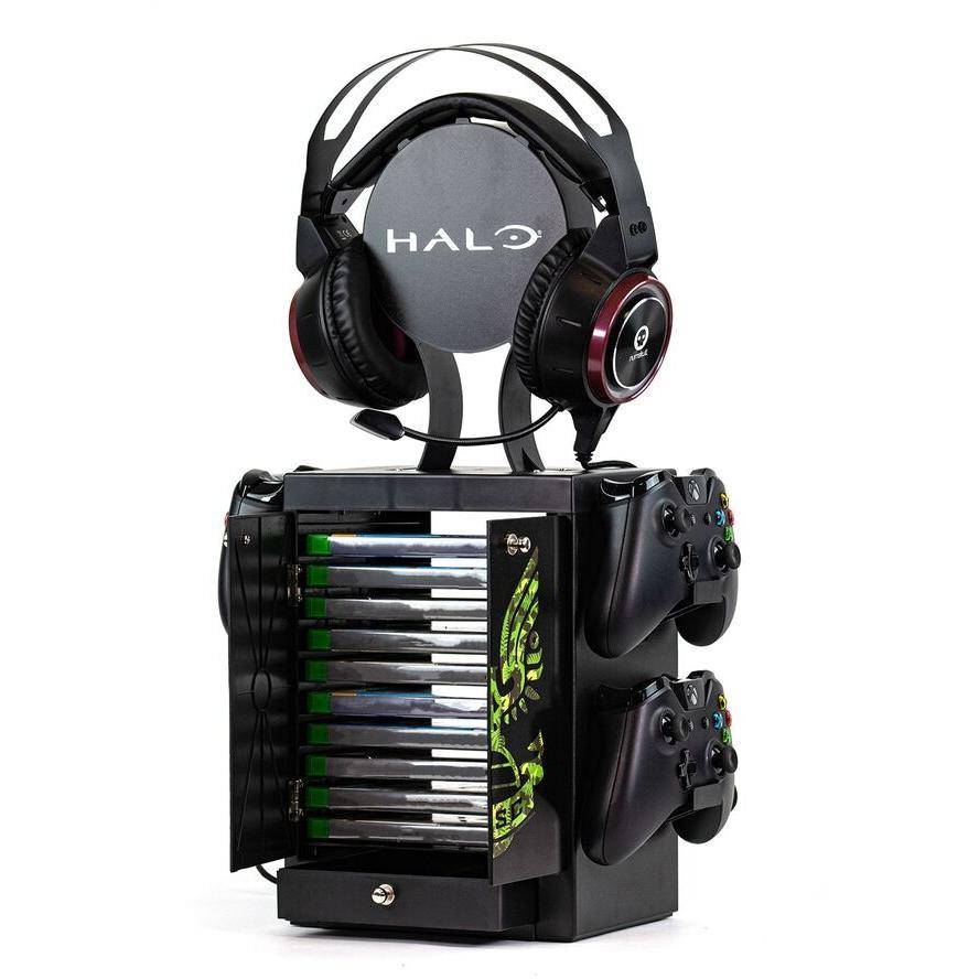 Numskull Gaming Locker Accessoirestandaard Halo - UNSC-logo-0