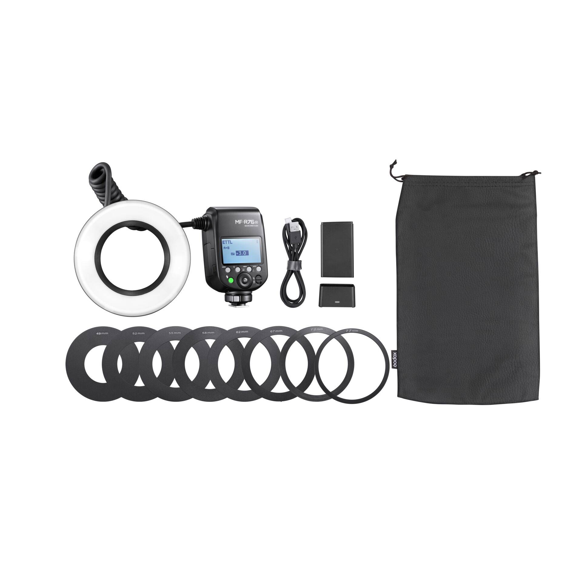 Godox MF-R76N macro-ringflitser voor Nikon-2