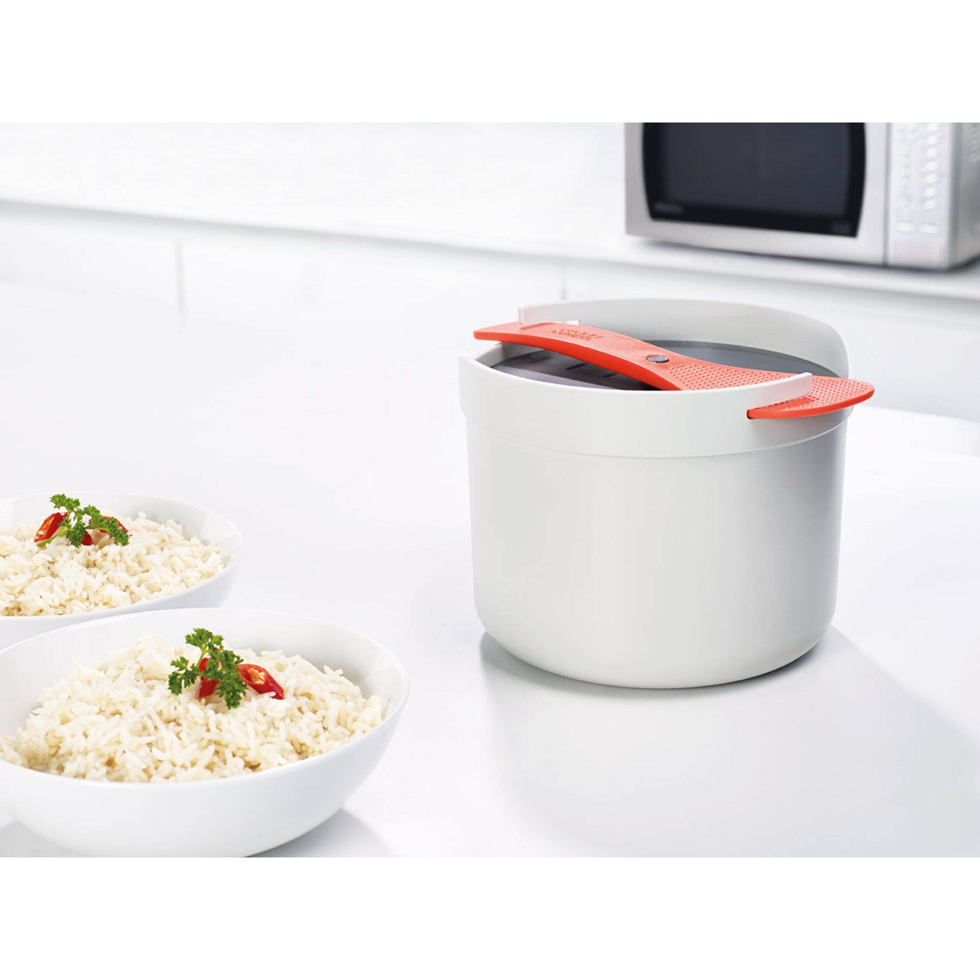 Joseph Joseph M-Cuisine 4-delige magnetronkookset-0