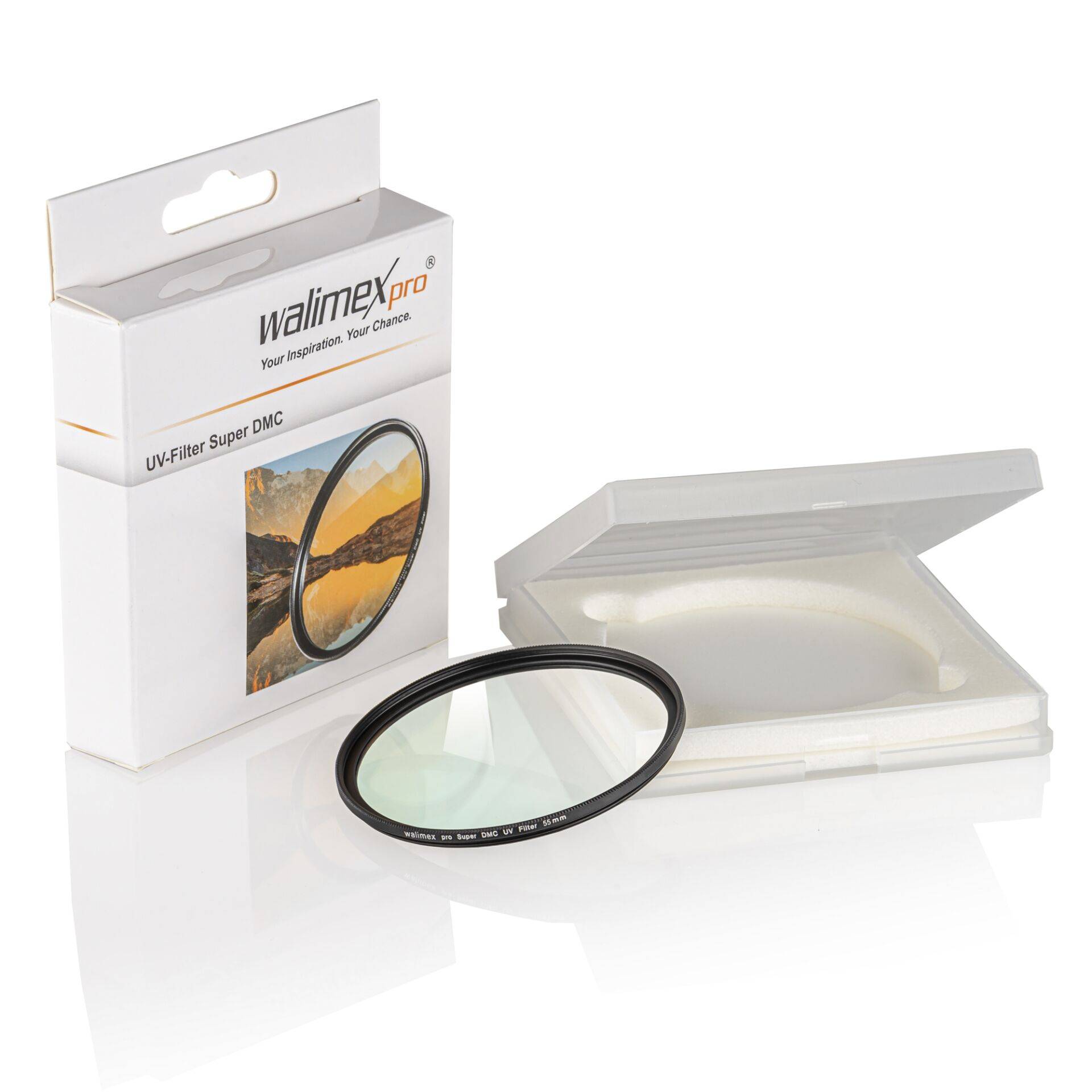 Walimex Pro UV-filter Slim Super DMC 55mm-0