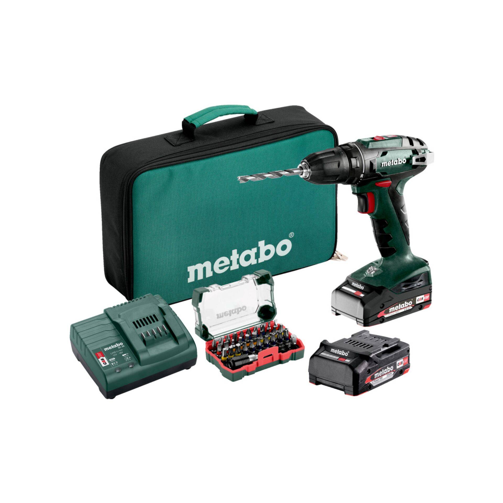 Metabo BS 18 Set accu-boorschroefmachine-0