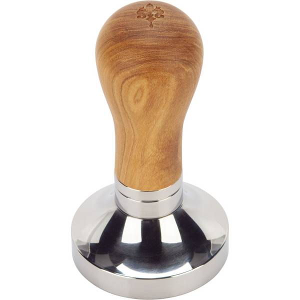 Eureka tamper 58 mm, olijfhout