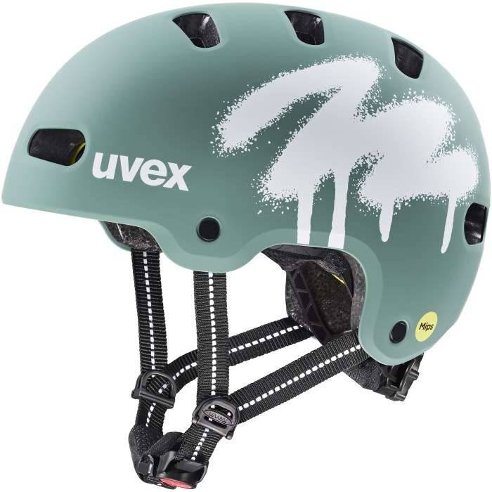 UVEX Kid 4 Style MIPS kinderfietshelm, groen-0