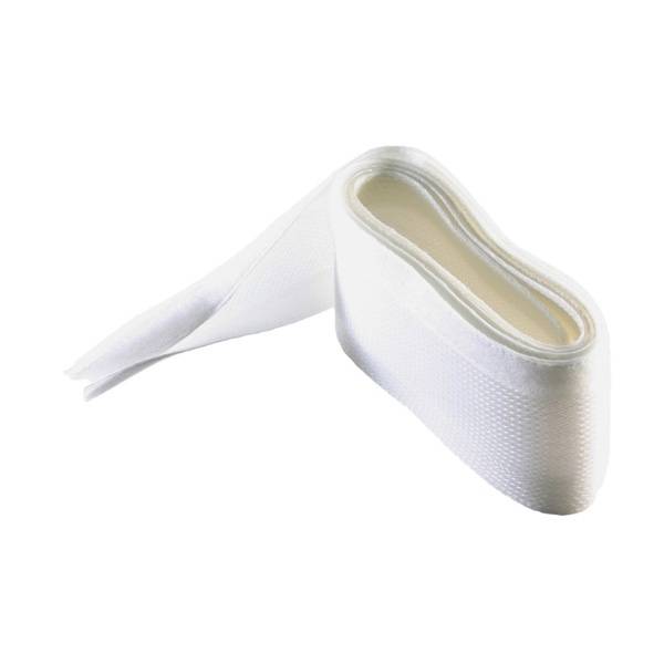 Polyester kabelsleeve | klittenband sluiting | 32 mm | wit | 2 meter