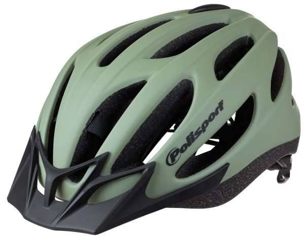 Fietshelm Polisport Sport-flow Medium 55-57 cm - matgroen-0