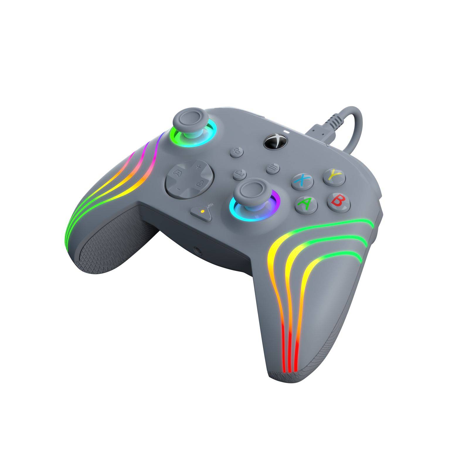 PDP-controller met draad, Afterglow Wave grijs, voor Xbox-serie-3