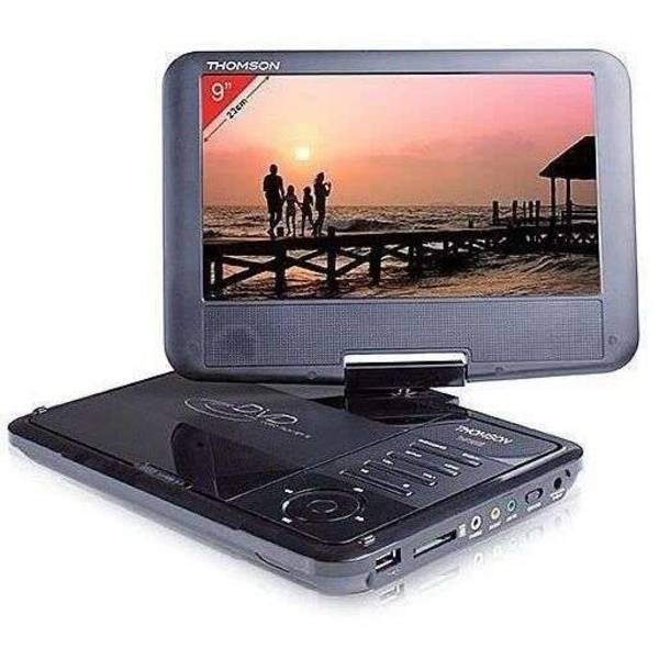 THOMSON THP359 draagbare dvd-speler - 9 '' roterend scherm - USB / SD-poort