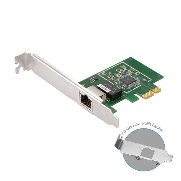 Edimax EN-9225TX-E Gigabit LAN PCI-Express kaart met 1 RJ45 poort