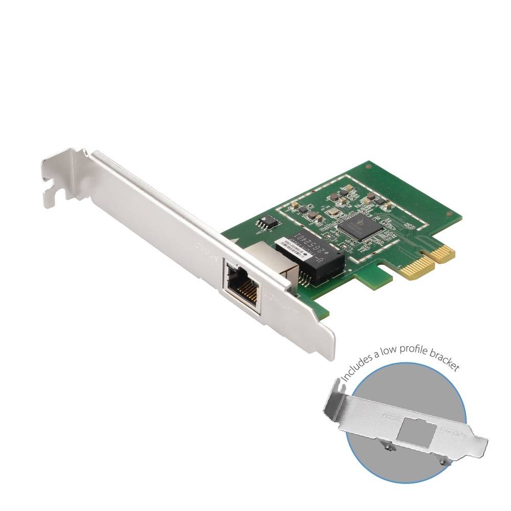 Edimax EN-9225TX-E Gigabit LAN PCI-Express kaart met 1 RJ45 poort-0