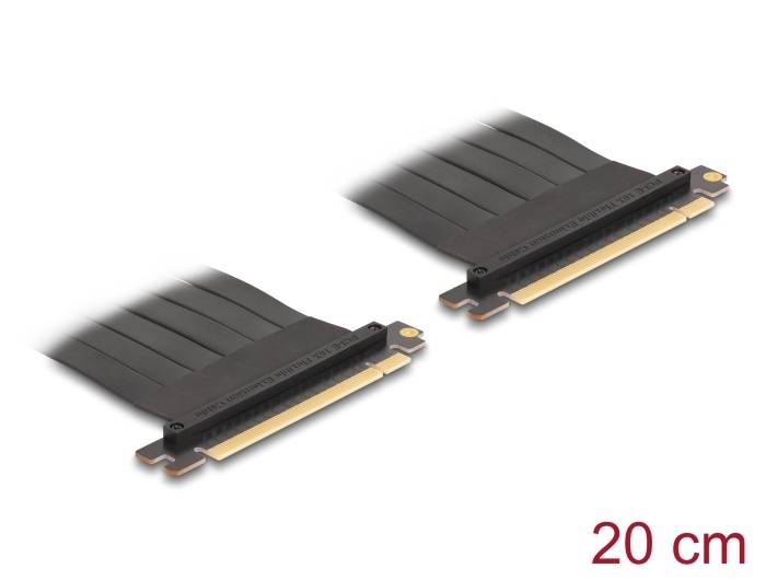 Delock Riser Card PCI Express 3.0 x16 male to x16 male with cable 20 cm-0