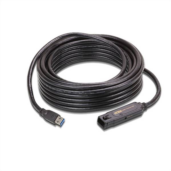 ATEN UE3310 USB 3.1 Gen 1 Verlengkabel, zwart, 10 m