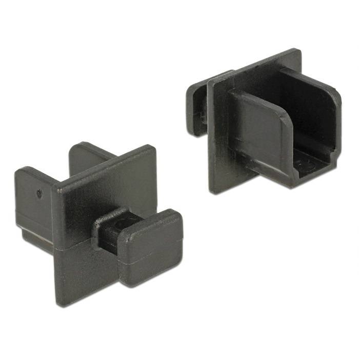 Afsluit cover / Poortbeschermer voor USB3.0 USB-B poorten / met greep (10 stuks)-0