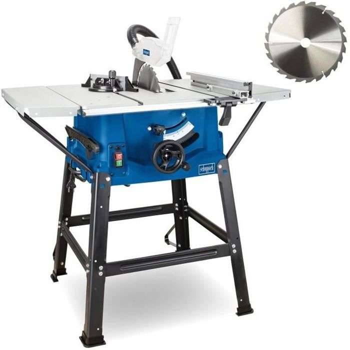 Cirkelzaag op tafel SCHEPPACH HS100S (250 mm 2000 W) + 2e mes-0